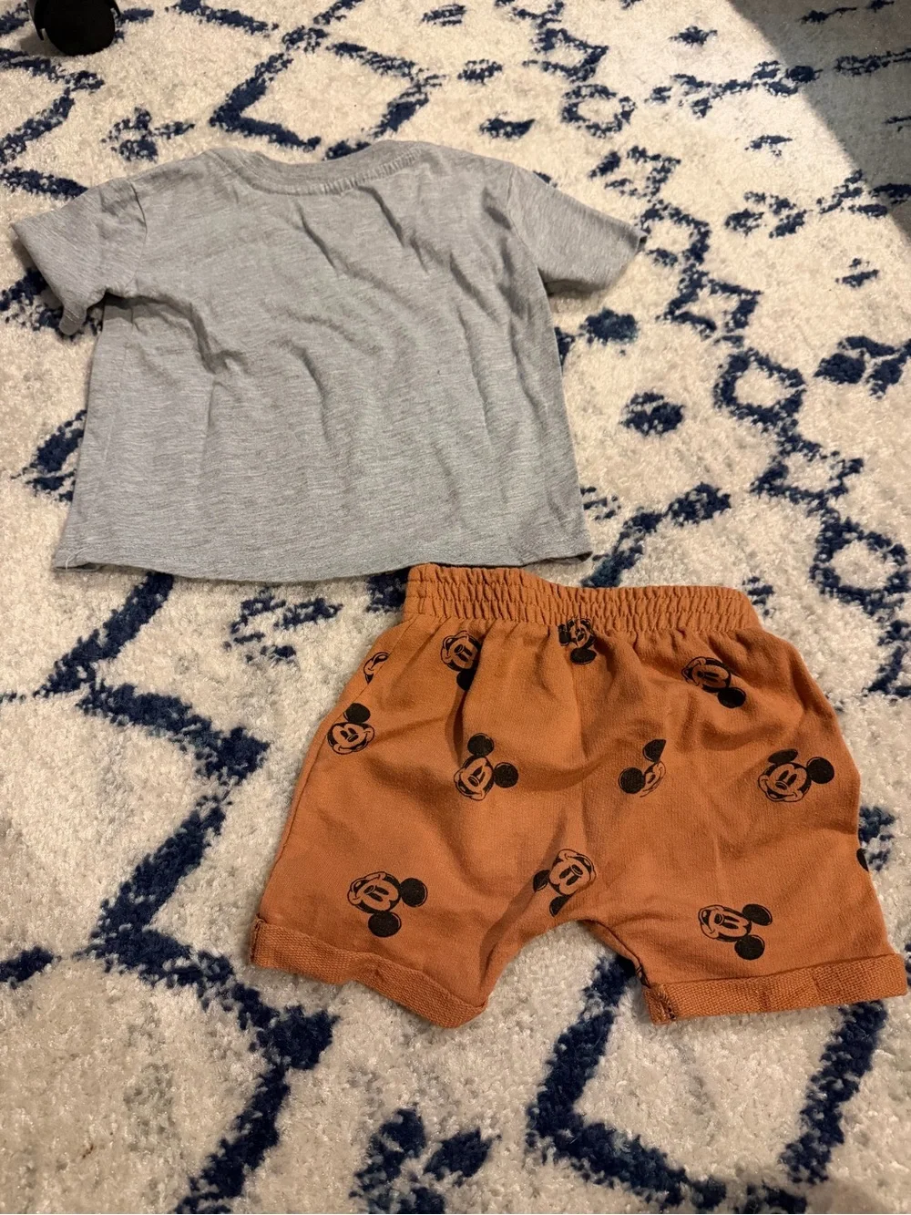 Disney 12M Mickey Mouse Outfits